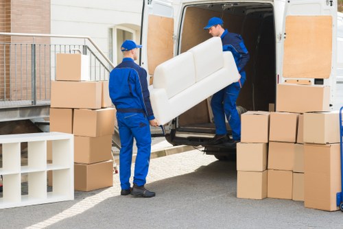 Local man with van service helping with a small move in Kingston upon Thames