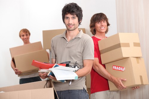 Removal team working on a residential move in Kingston upon Thames