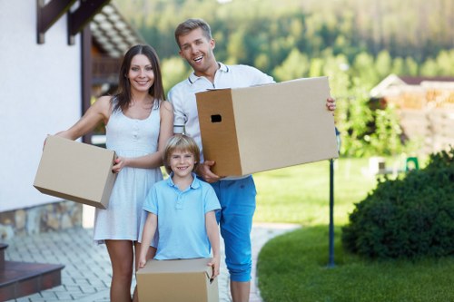 Removal team planning a local move in Kingston upon Thames