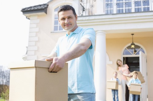 House removals support for a family property in Kingston upon Thames