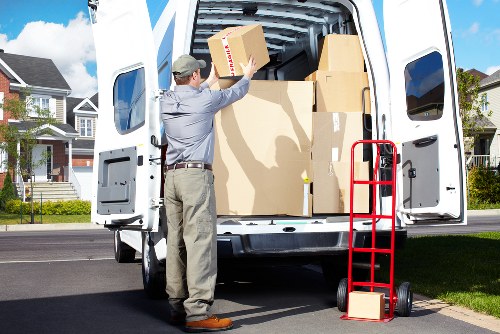 Waste removal compliance and responsible disposal for a move